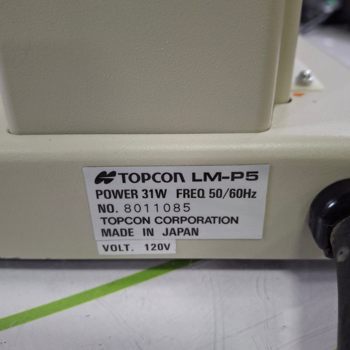 Topcon Medical LM-P5 Lensometer