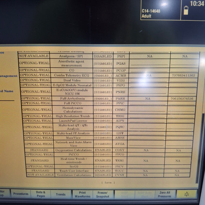 GE Healthcare Carescape B450 Critical Care Patient Monitor