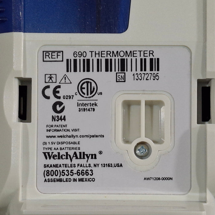 Welch Allyn SureTemp Plus 690 Thermometer