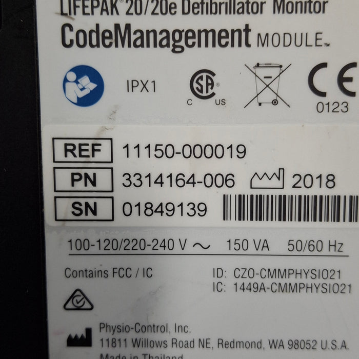 Physio-Control LifePak 20e Defibrillator