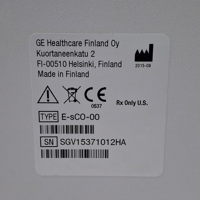 GE Healthcare E-sCO-00 Respiratory Module