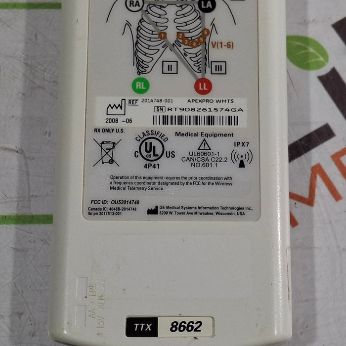 GE Healthcare ApexPro CH Telemetry Transmitter