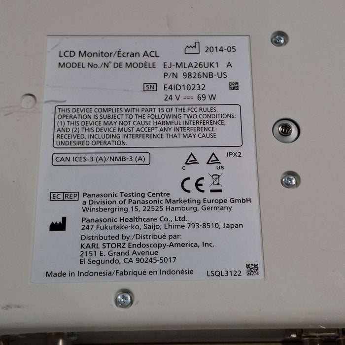 Karl Storz EJ-MLA26UK1 26" LED Surgical Display