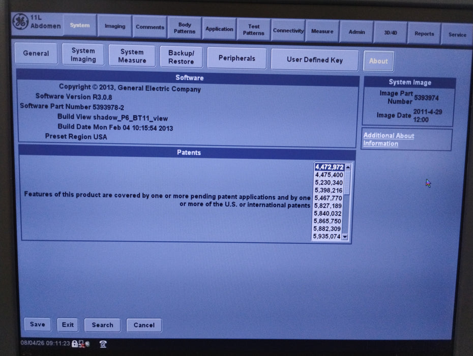 GE Healthcare Logiq P6 Ultrasound