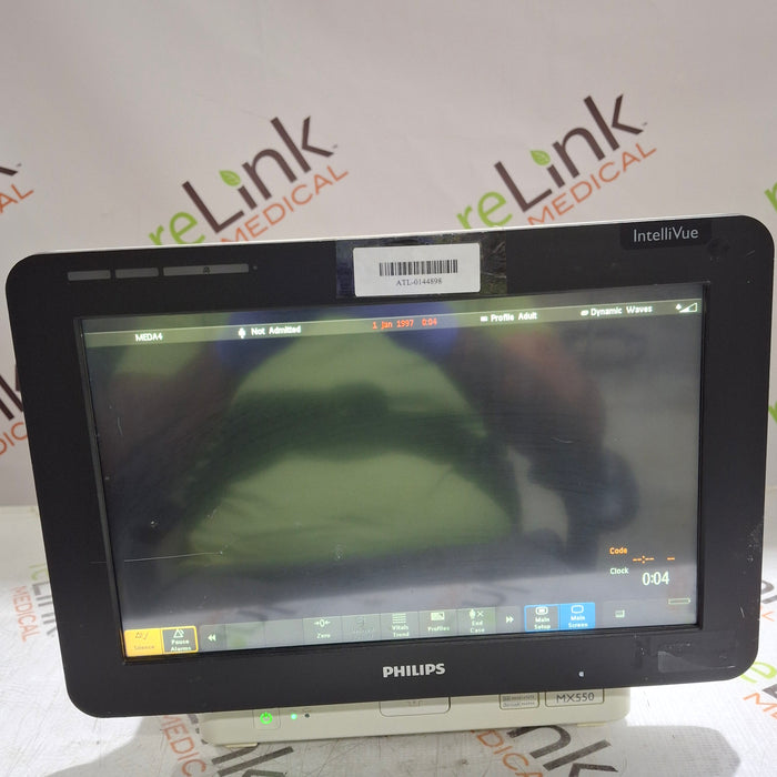 Philips MX550 Portable/Bedside Patient Monitor