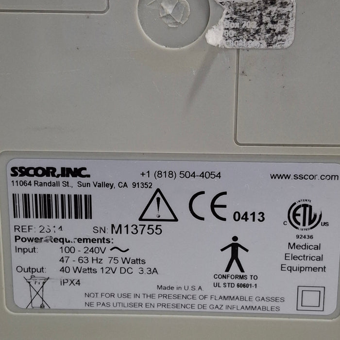 SSCOR, Inc. 2314 Portable Aspirator