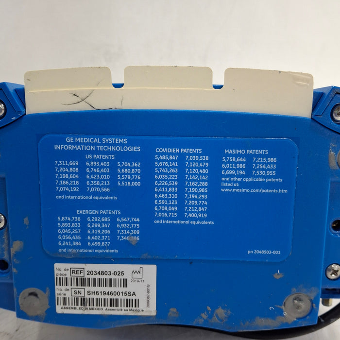 GE Healthcare Dinamap V100 - NIBP, SpO2 Vital Signs Monitor
