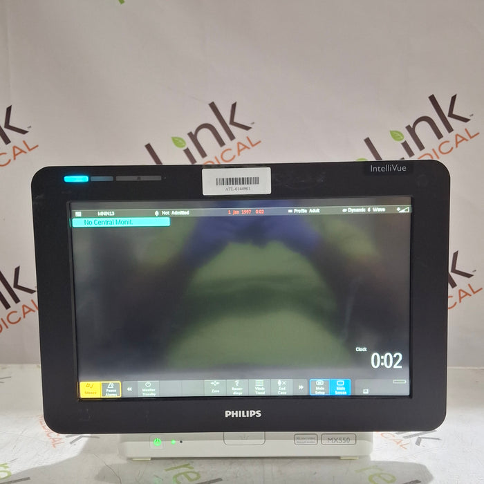 Philips MX550 Portable/Bedside Patient Monitor