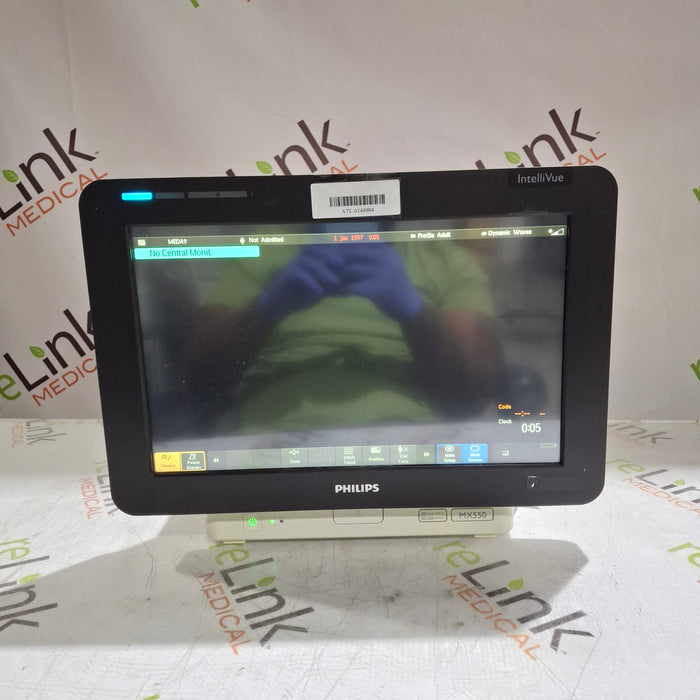 Philips MX550 Portable/Bedside Patient Monitor