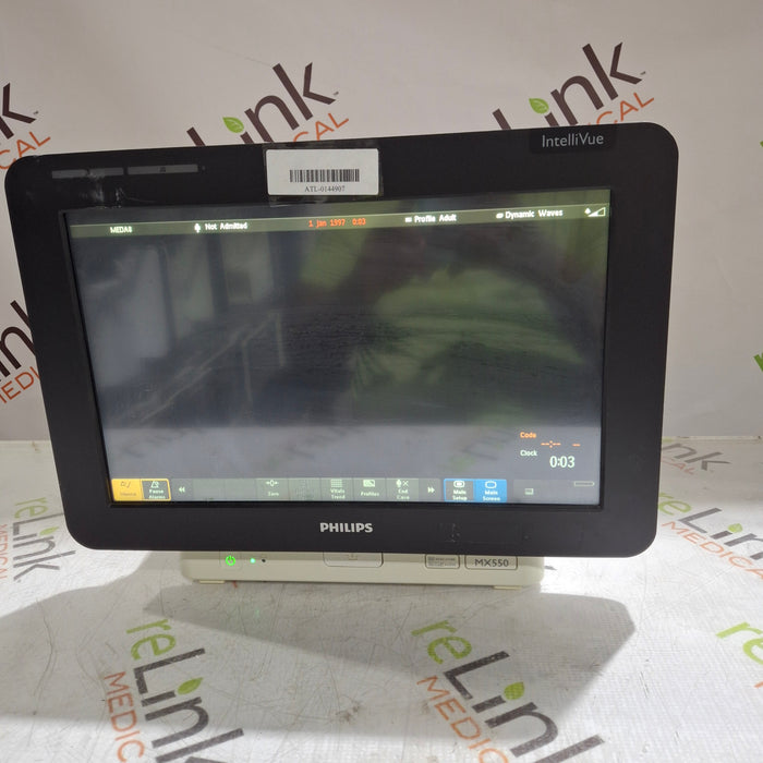Philips MX550 Portable/Bedside Patient Monitor