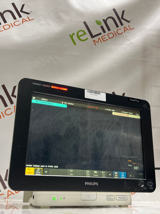Philips MX550 Portable/Bedside Patient Monitor