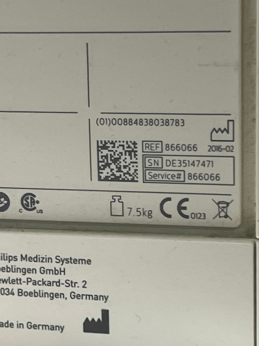 Philips MX550 Portable/Bedside Patient Monitor
