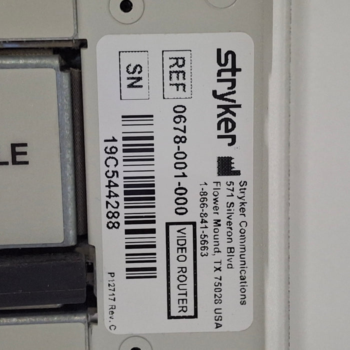 Stryker Switchpoint Video Router