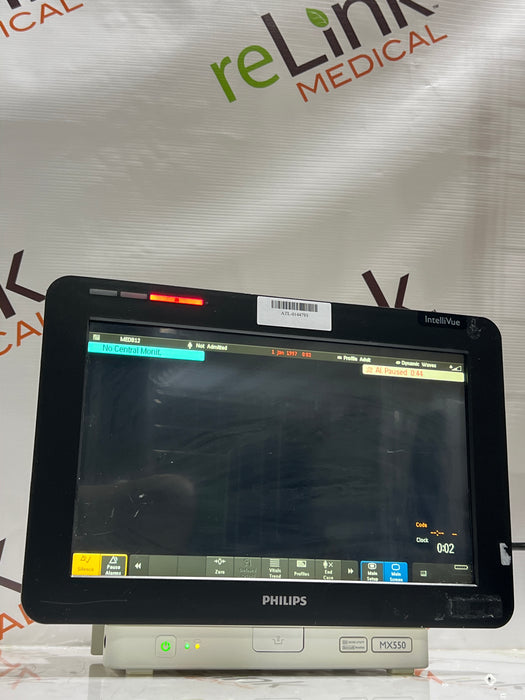 Philips MX550 Portable/Bedside Patient Monitor
