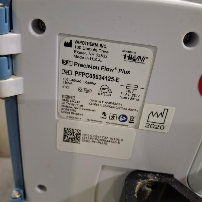 Vapotherm Precision Flow Plus Meter Humidifier