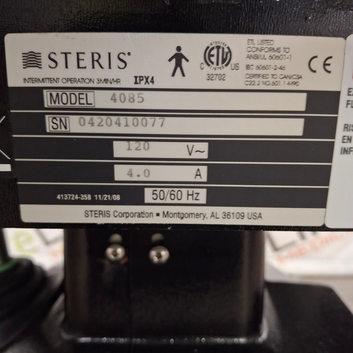 Steris 4085 Surgical Table