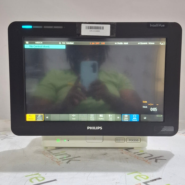 Philips MX550 Portable/Bedside Patient Monitor