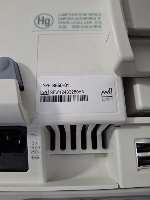 GE Healthcare Carescape B650 Neonatal Care Patient Monitor