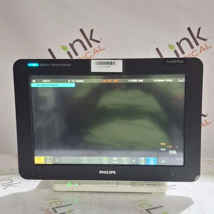 Philips MX550 Portable/Bedside Patient Monitor