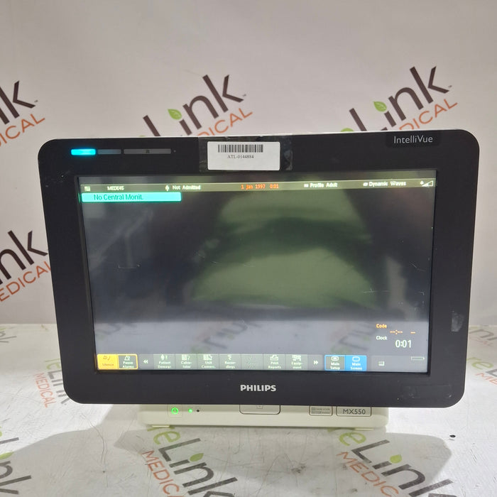 Philips MX550 Portable/Bedside Patient Monitor