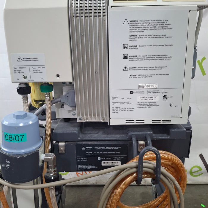 Puritan Bennett 840 Ventilator without Compressor
