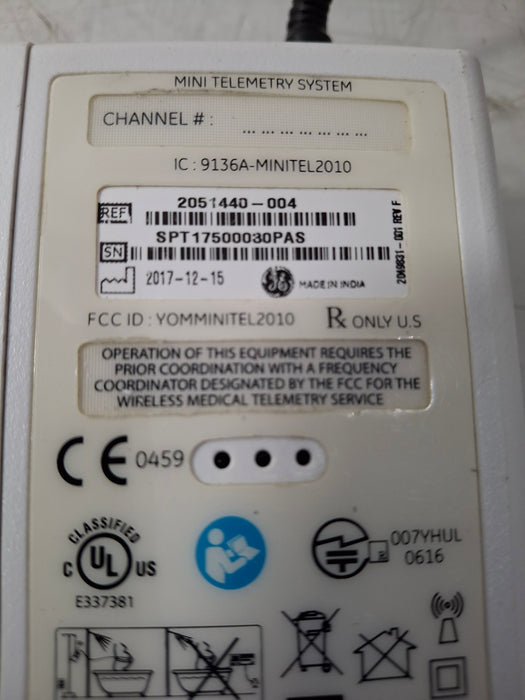 GE Healthcare Mini Telemetry System Wireless Fetal Monitor