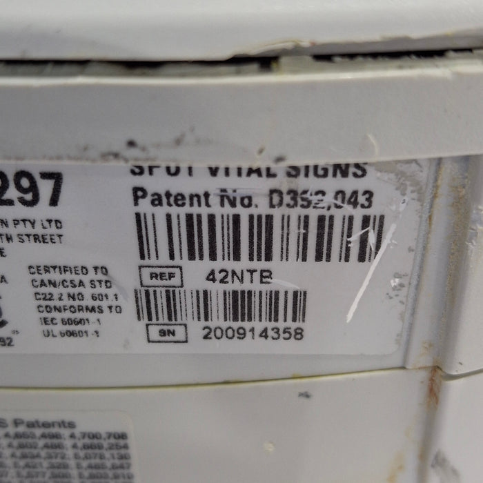 Welch Allyn Spot 420 - NIBP, Temp Vital Signs Monitor