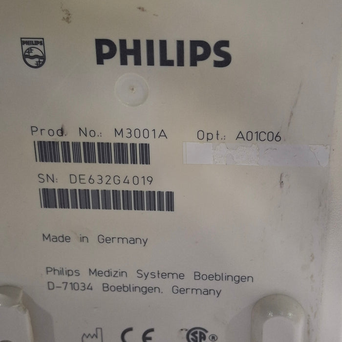 Philips M3001A-A01C06 Fast SpO2, NIBP, ECG, Temp, IBP MMS Module