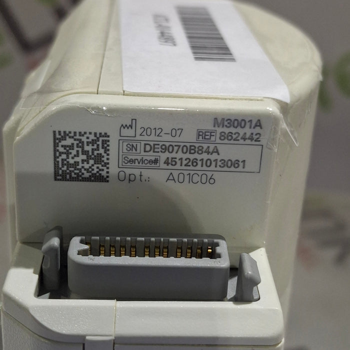 Philips M3001A-A01C06 Fast SpO2, NIBP, ECG, Temp, IBP MMS Module