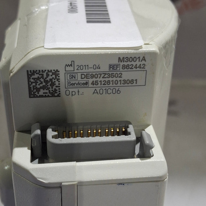 Philips M3001A-A01C06 Fast SpO2, NIBP, ECG, Temp, IBP MMS Module