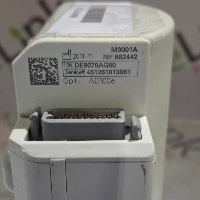 Philips M3001A-A01C06 Fast SpO2, NIBP, ECG, Temp, IBP MMS Module