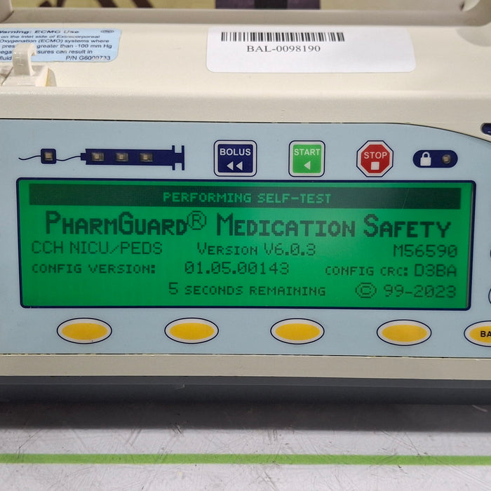 Smiths Medical Medfusion 3500 Version 6 Syringe Infusion Pump