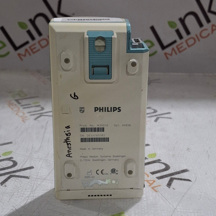 Philips M3001A-A01C06 Fast SpO2, NIBP, ECG, Temp, IBP MMS Module