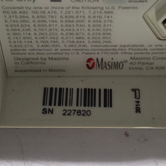 Masimo Radical 7 Pulse Oximeter w/ Base