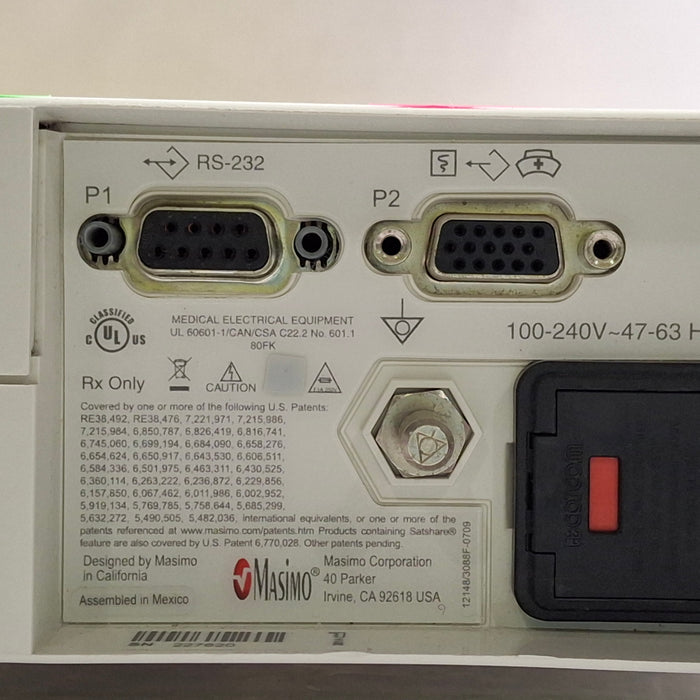 Masimo Radical 7 Pulse Oximeter w/ Base