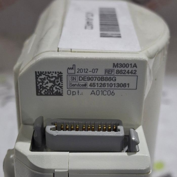 Philips M3001A-A01C06 Fast SpO2, NIBP, ECG, Temp, IBP MMS Module