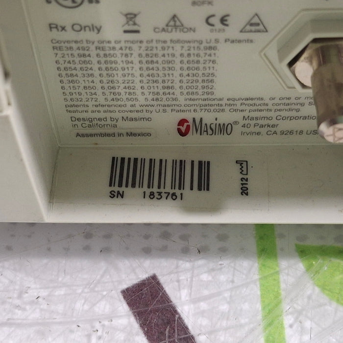 Masimo Radical Signal Extraction RDS-1 Pulse Oximeter