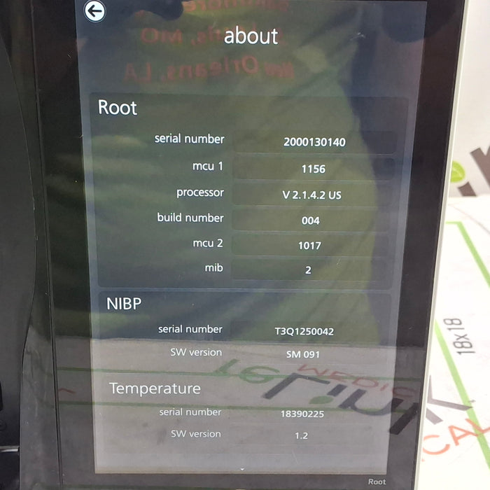 Masimo Root Monitor