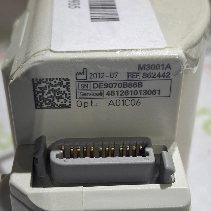 Philips M3001A-A01C06 Fast SpO2, NIBP, ECG, Temp, IBP MMS Module