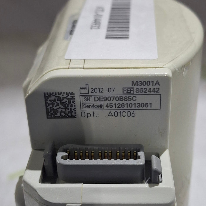 Philips M3001A-A01C06 Fast SpO2, NIBP, ECG, Temp, IBP MMS Module