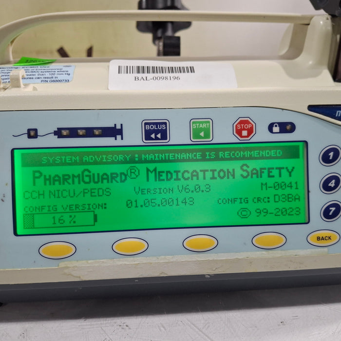 Smiths Medical Medfusion 3500 Version 6 Syringe Infusion Pump