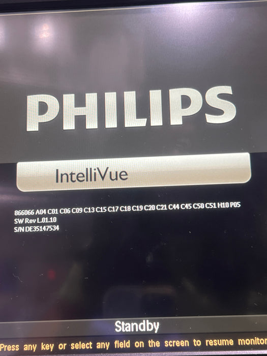 Philips MX550 Portable/Bedside Patient Monitor