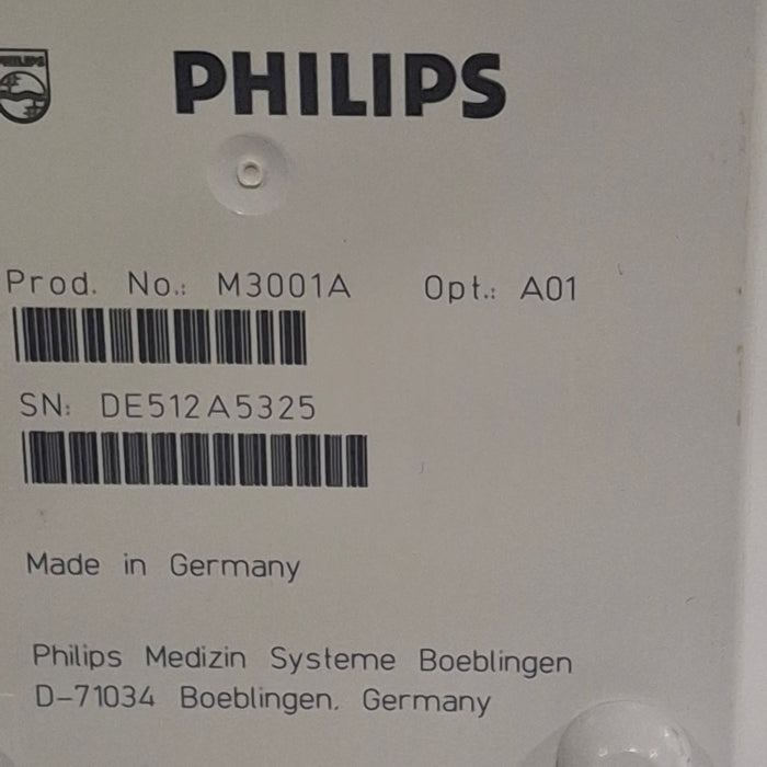 Philips M3001A-A01 Fast SpO2, NIBP, ECG MMS Module