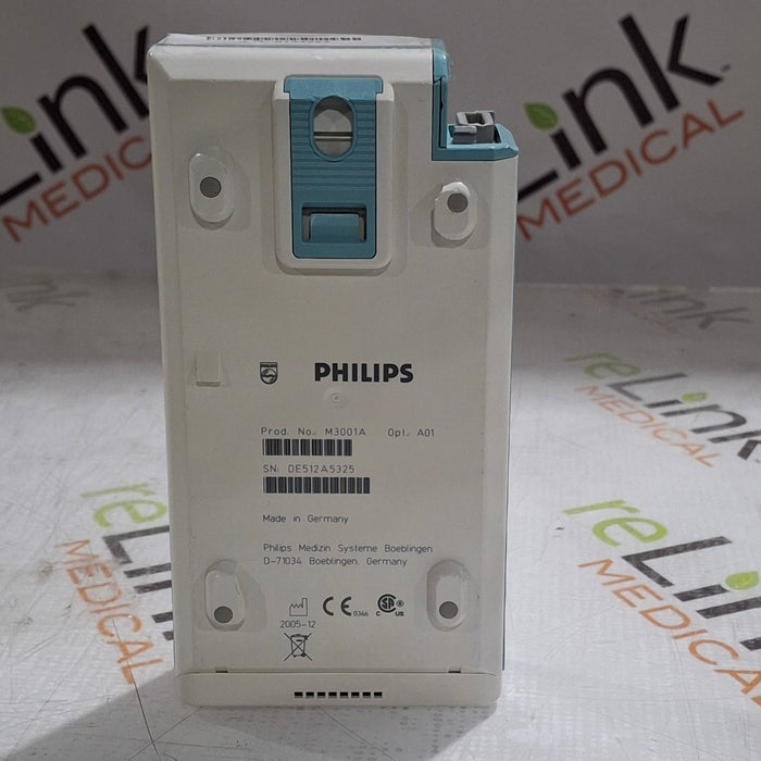 Philips M3001A-A01 Fast SpO2, NIBP, ECG MMS Module