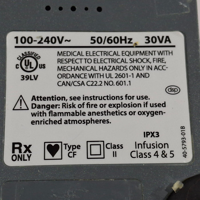 Smiths Medical Medfusion 3500 Version 6 Syringe Infusion Pump