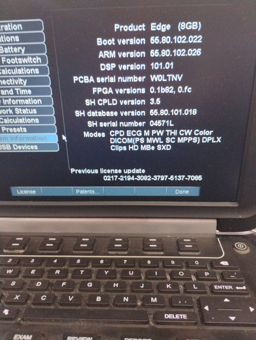 Sonosite Edge Ultrasound