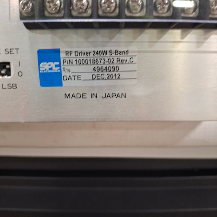 Varian SPC RF Driver