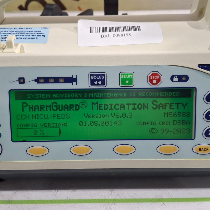 Smiths Medical Medfusion 3500 Version 6 Syringe Infusion Pump
