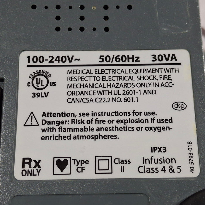 Smiths Medical Medfusion 3500 Version 6 Syringe Infusion Pump
