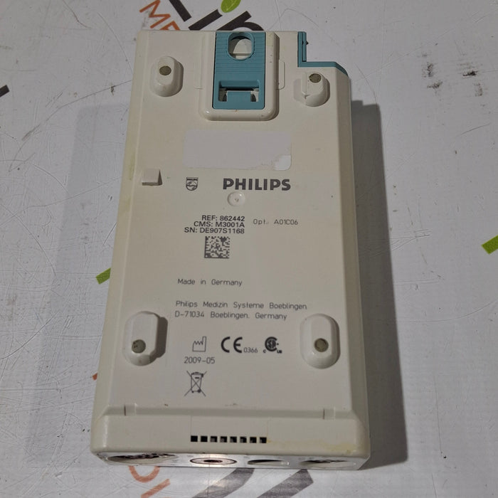 Philips M3001A-A01C06 Fast SpO2, NIBP, ECG, Temp, IBP MMS Module